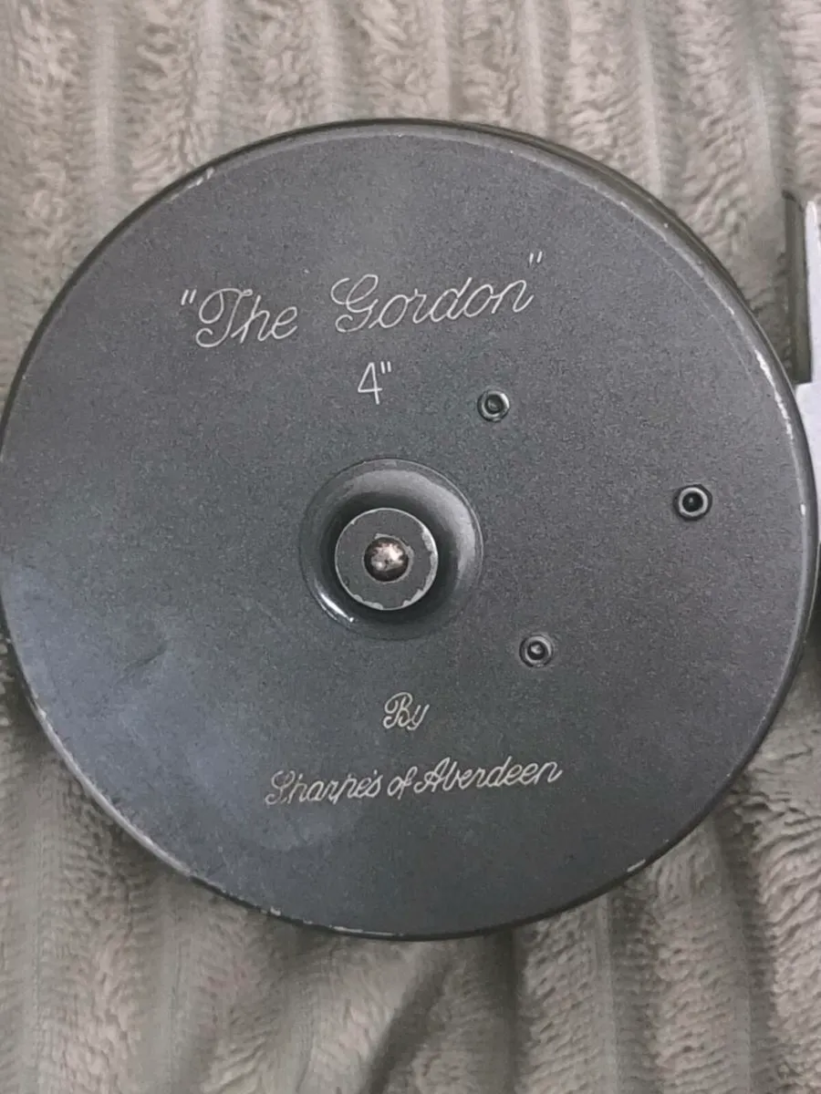 Vintage Sharpe's of Aberdeen the Gordon 4"fly reel - Image 3