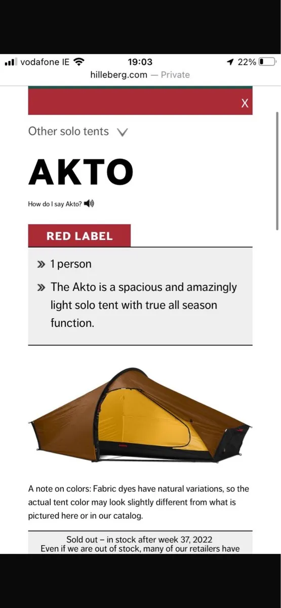 Hilleberg Akto - 4 Season Tent - Image 3