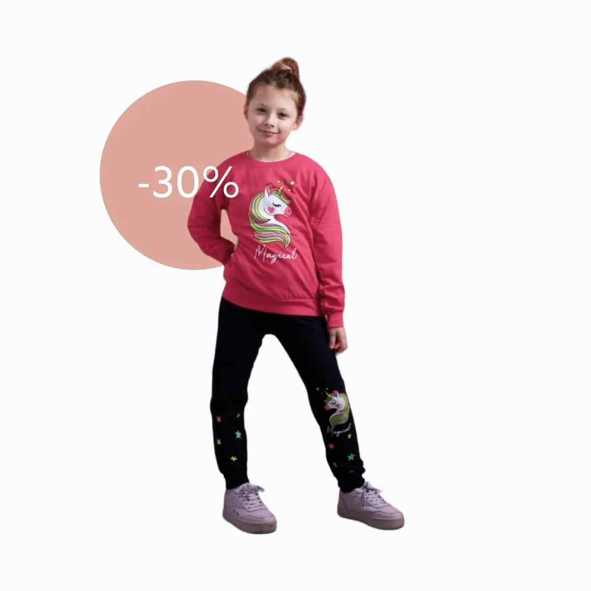 Unicorn children's tracksuit - Image 2