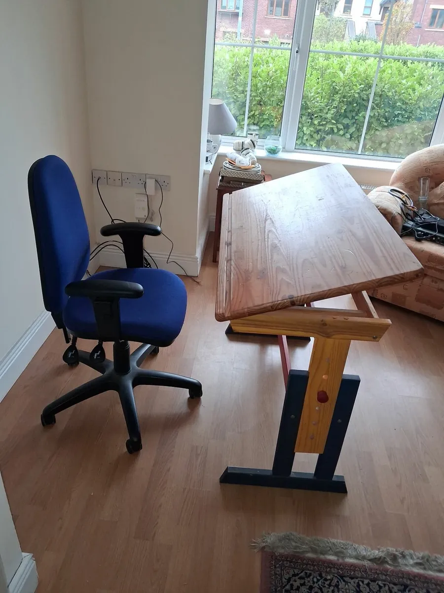 Height adjustable levered desk - Image 4