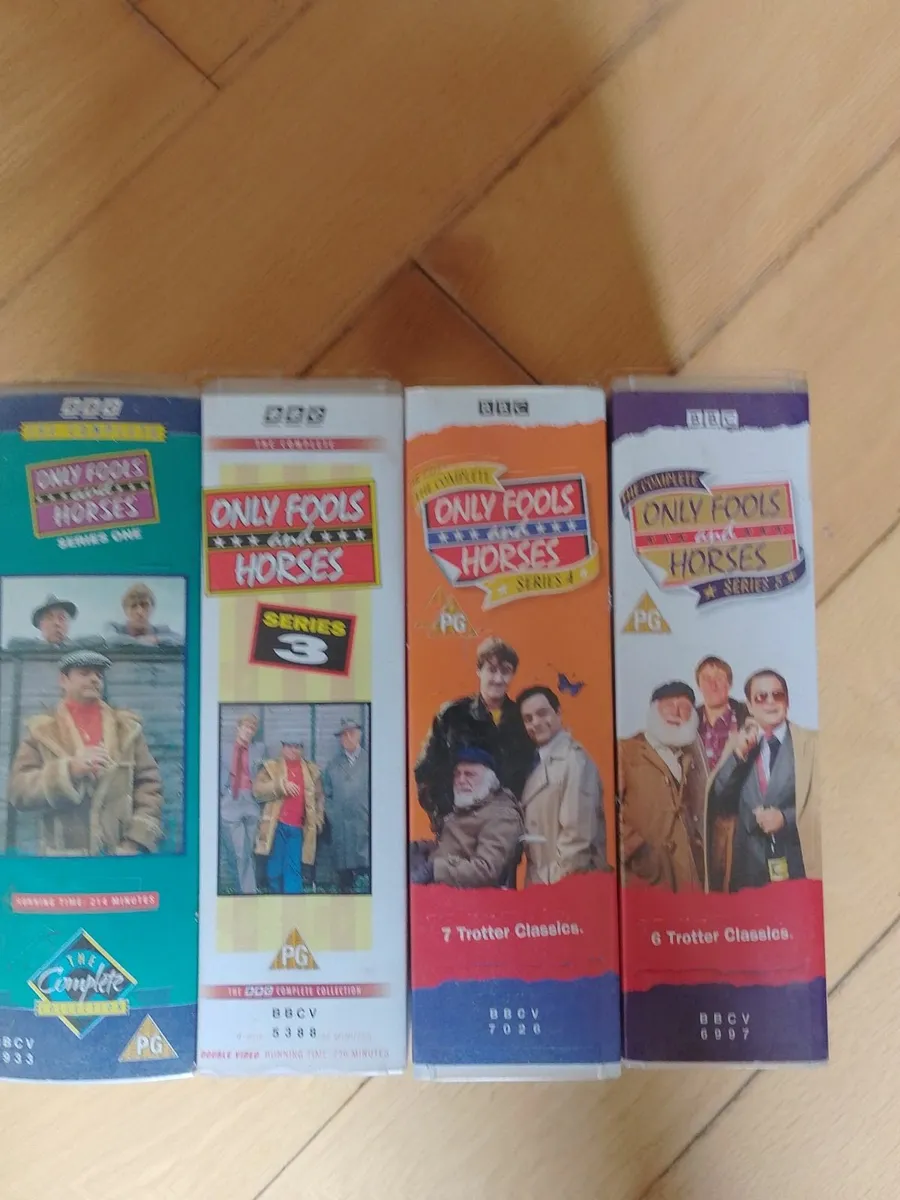 ONLY FOOLS & HORSES VHS TAPES 4 SERIES. - Image 2