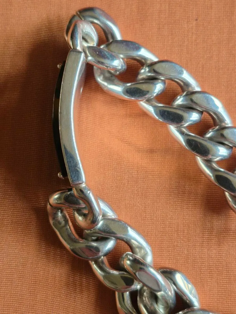 'Ralph Lauren' Vintage Curb Link Bracelet - Image 3