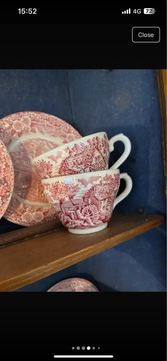 Set of antique crockery - Image 2