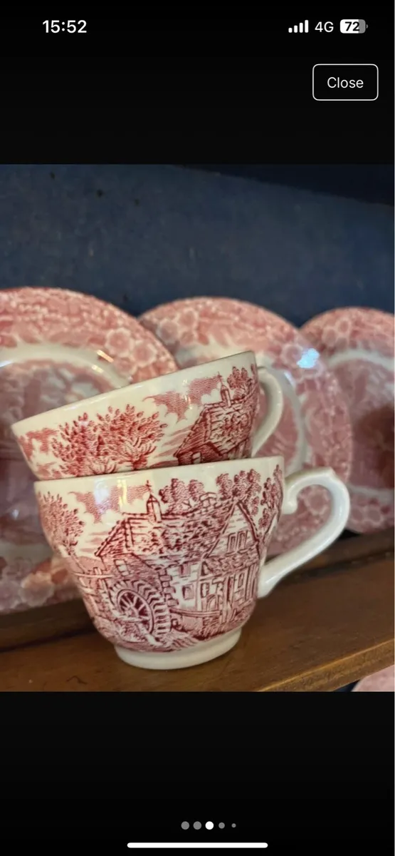 Set of antique crockery - Image 3