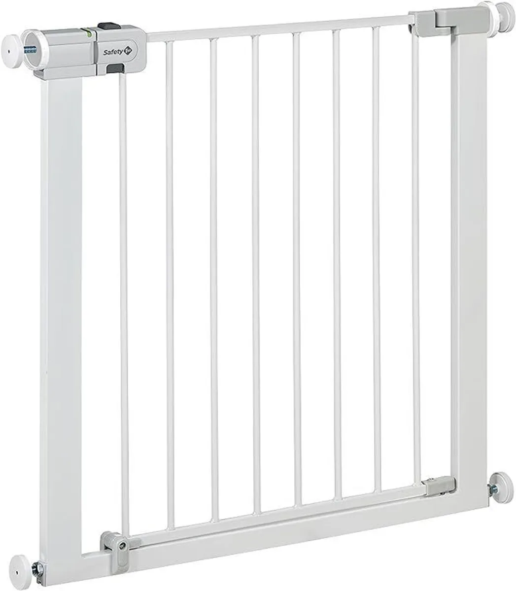 Safety 1st SecureTech Metal Gate, Pressure Fit Safety Gate, Baby Gate for Stairs - Image 1