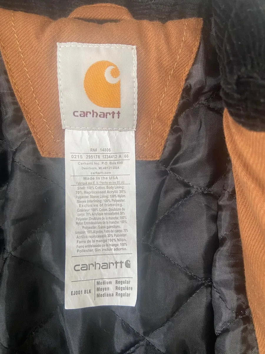 Carhartt brown men’s m Jacket like new - Image 2
