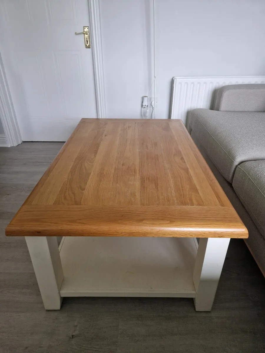 Oak Coffee Table - Image 3