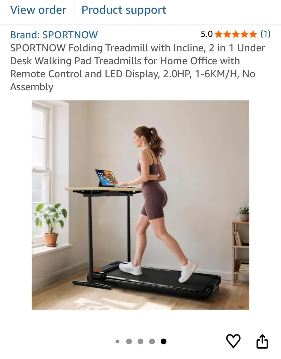 Walking Pad/Folding Treadmill - Image 1