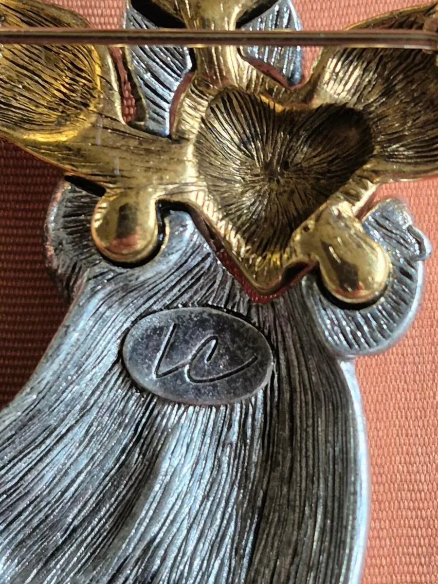 'Liz Claiborne' Angel Brooch - Image 3