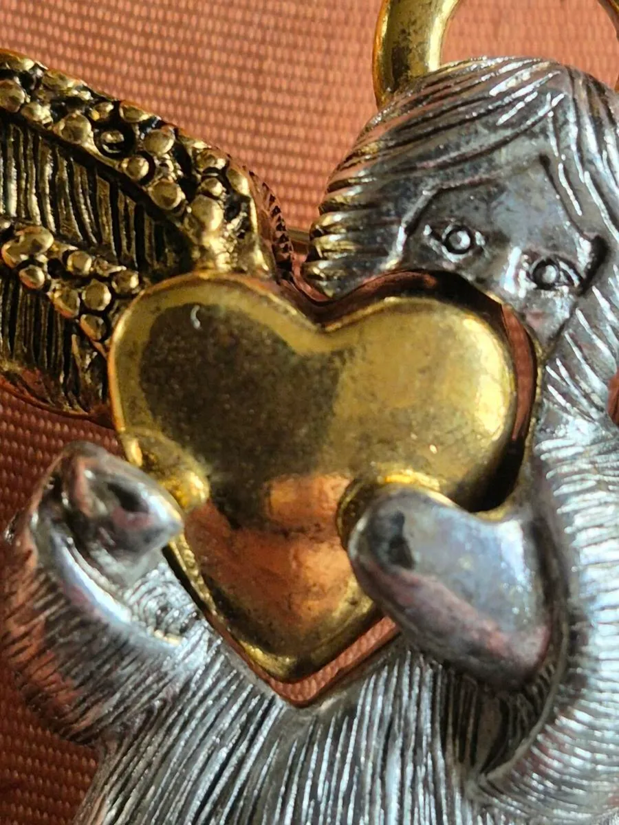 'Liz Claiborne' Angel Brooch - Image 4