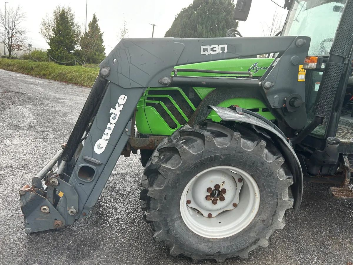 2007 Deutz Agroplus 87 with Quicke Loader - Image 3