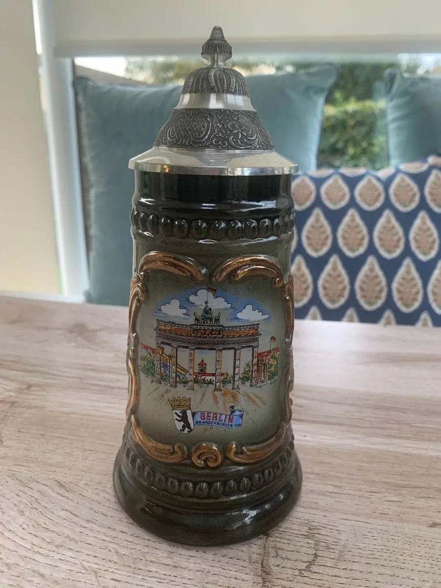 12x Vintage German Beer Steins – Collectors - Image 4