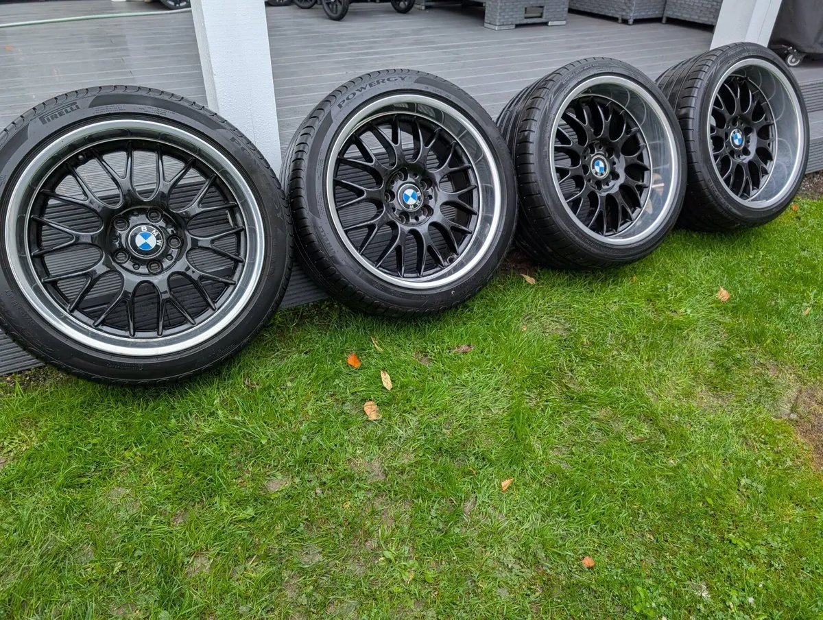 R18 5x120 Rondell 0058 Staggered Deep Dish Wheels - Image 1
