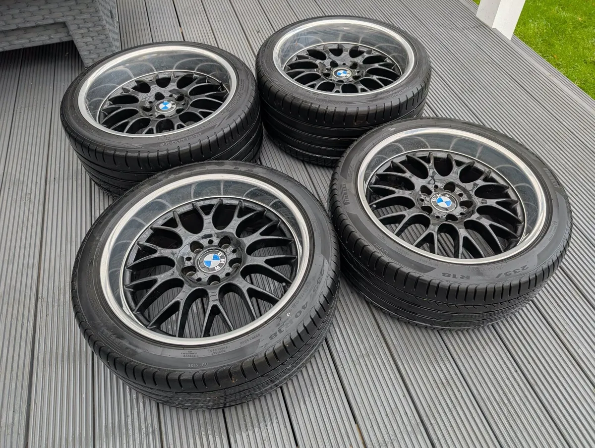 R18 5x120 Rondell 0058 Staggered Deep Dish Wheels - Image 4