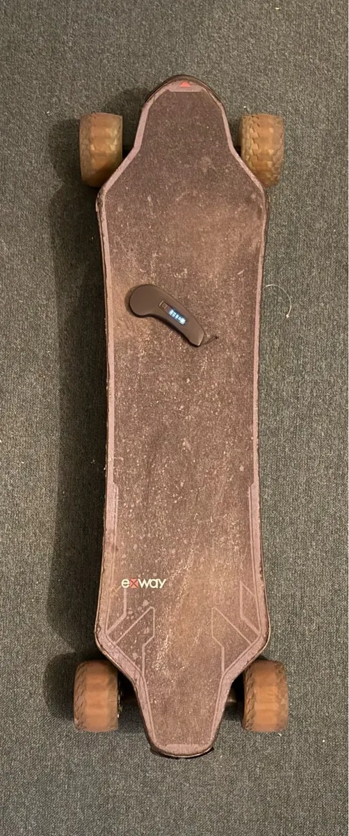 Exway X1 Max - Electric Skateboard - Stealth - Image 1