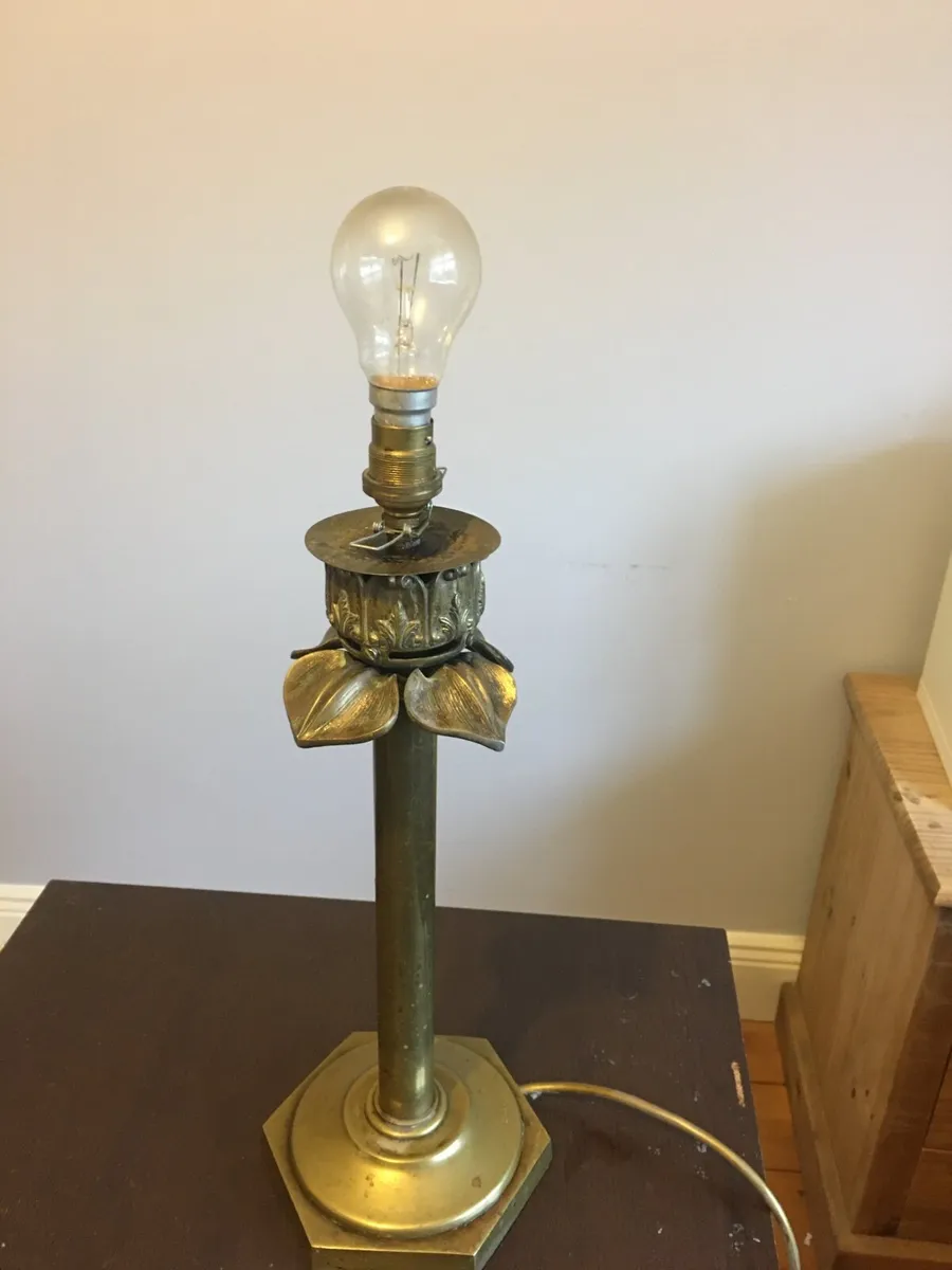 Antique Brass Lamp