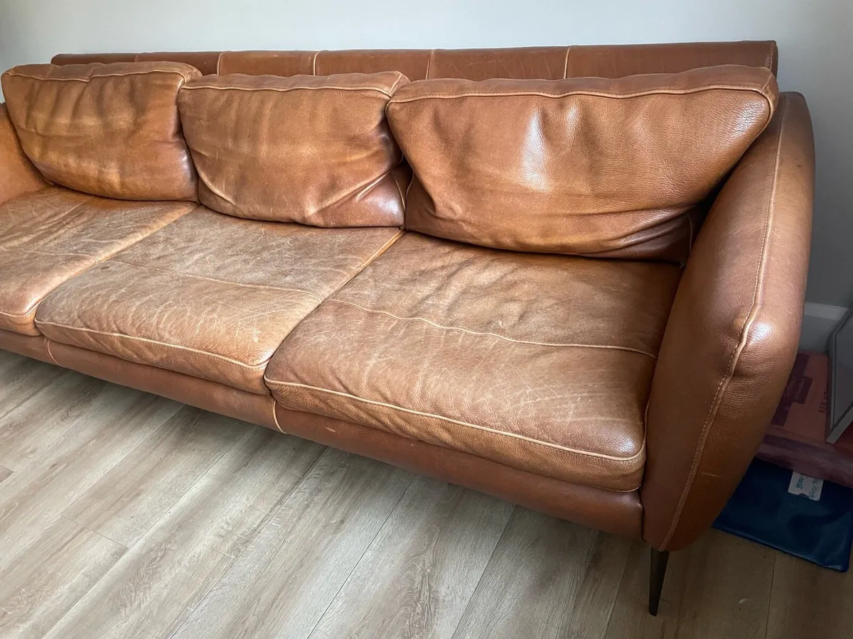 Leather Couch - Image 3