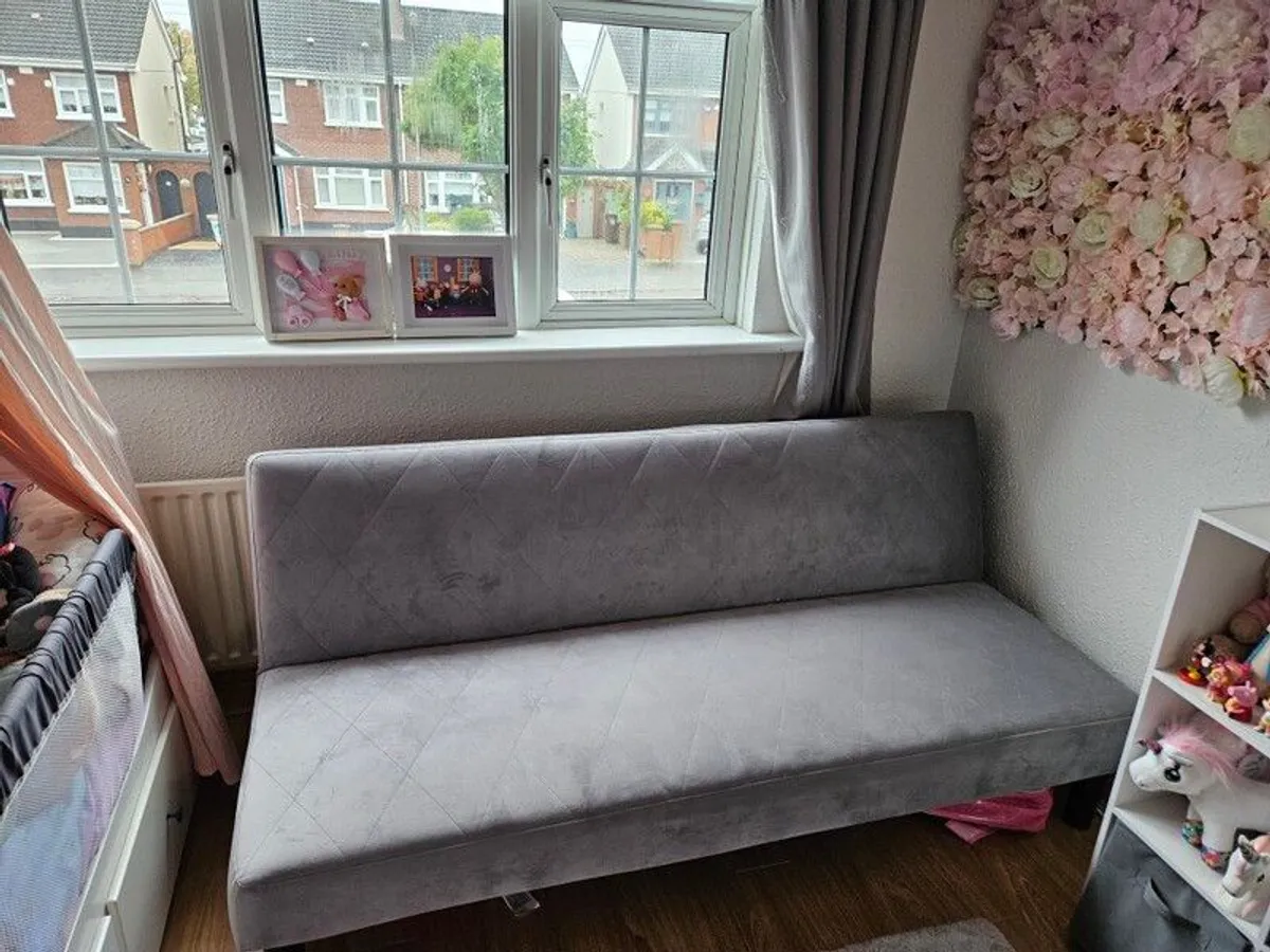 Grey sofa bed for sale