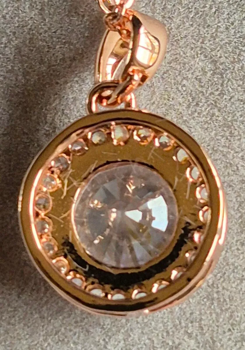 'Newgrange' Rose Gold Necklace - Image 4