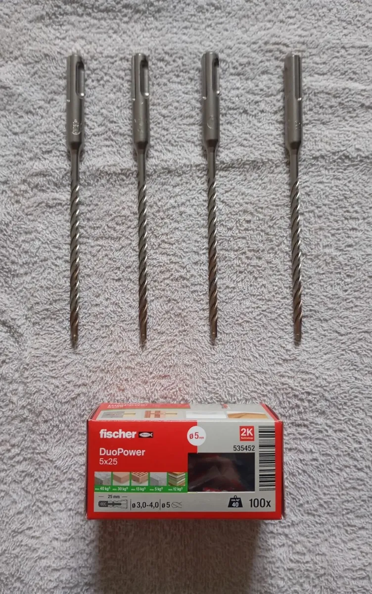 5mm x 160mm SDS Masonry Bits - Image 1