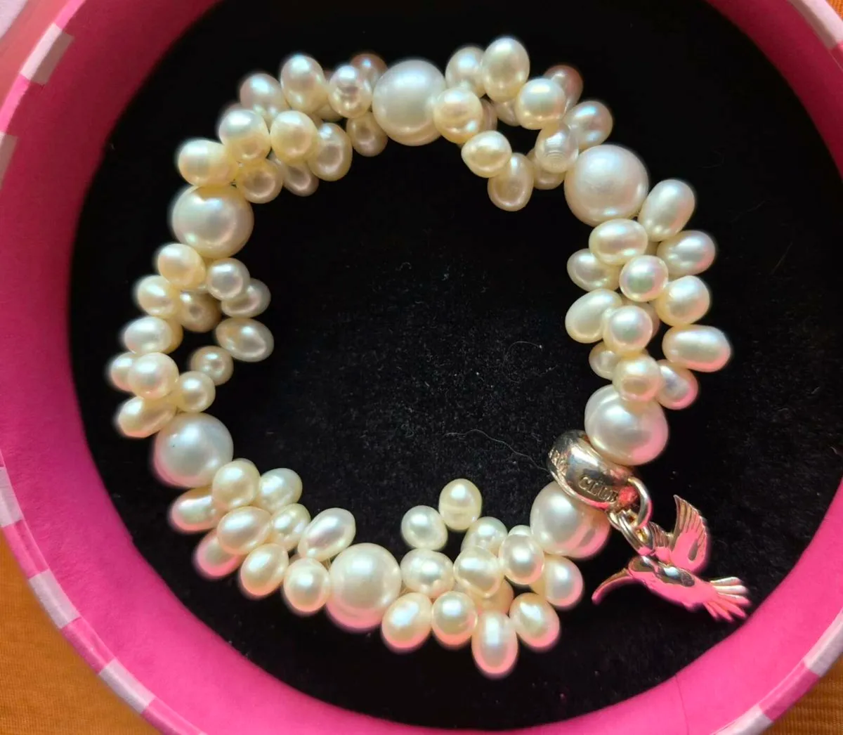 THOMAS SABO Pearl & Silver Bracelet - Image 2
