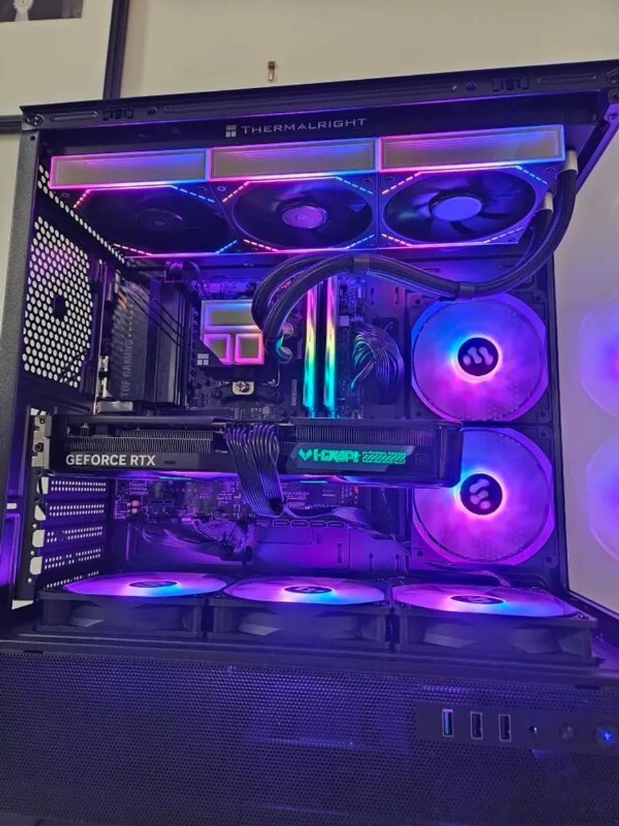 AMD Ryzen 9 , 32GB ddr5 , Nvidia RTX 4070 12GB, 1tb nvme ssd, 1440p - gaming pc - Image 2