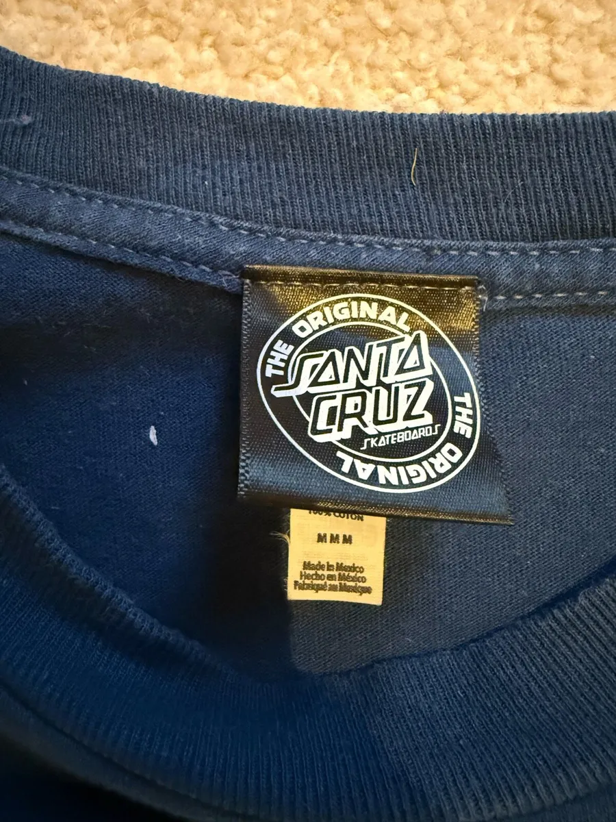 Santa Cruz Men’s Navy T Shirt - perfect - Image 2