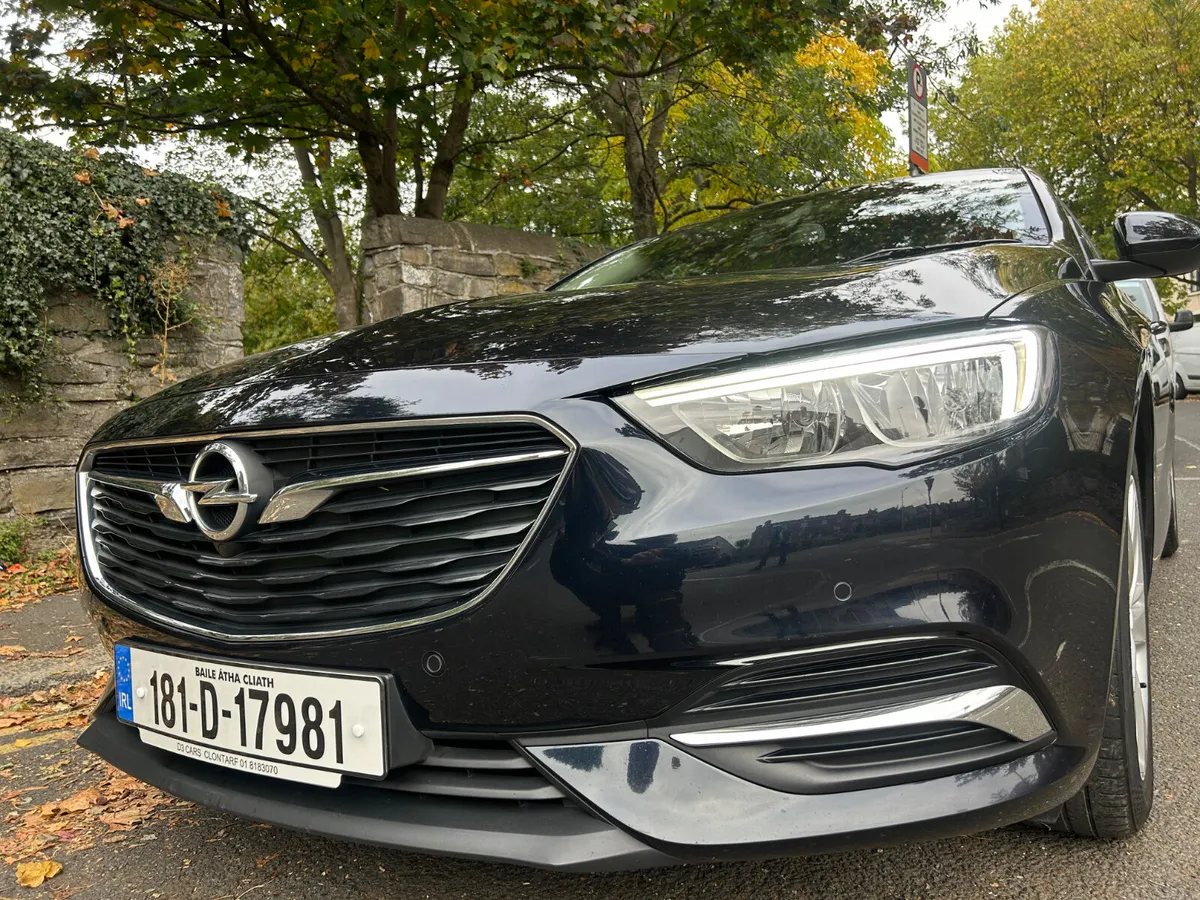 2018 OPEL INSIGNIA PETROL SAT NAV NCT FEBRUARY 26 - Image 1