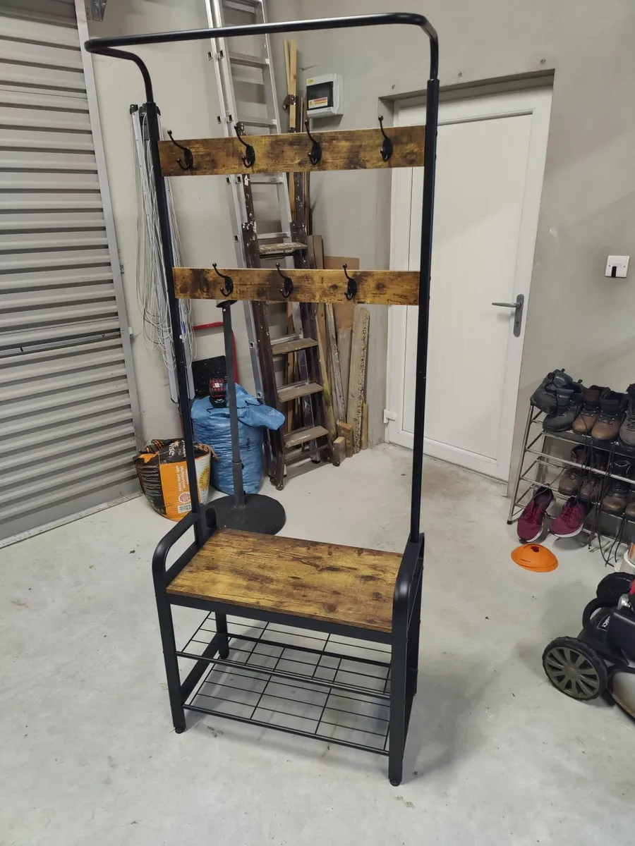 Hall coat and shoe rack - Image 2