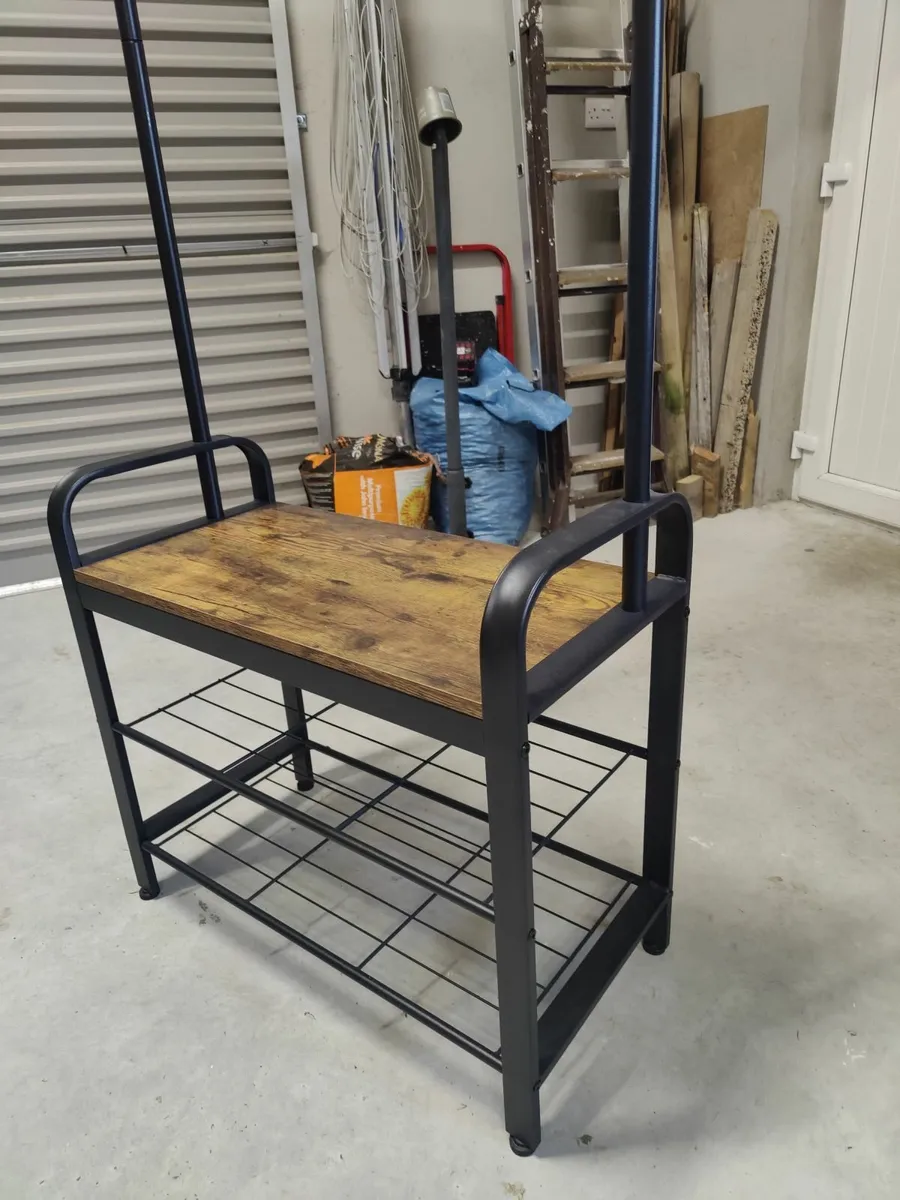 Hall coat and shoe rack - Image 3