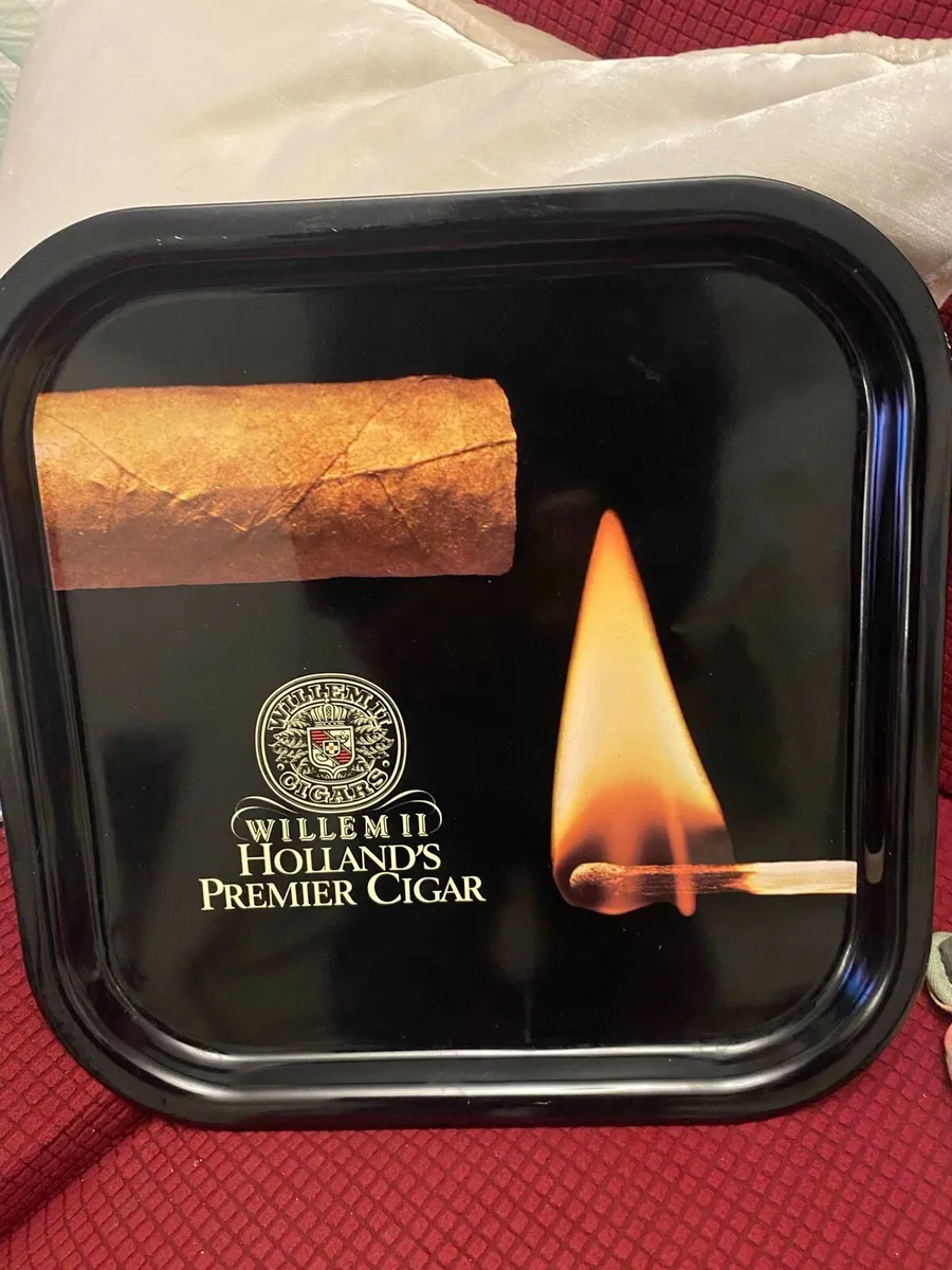 Willem 11 Cigar Metal Tray - Image 1