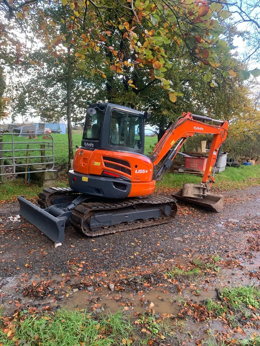 2018 Kubota u55-4 - Image 3