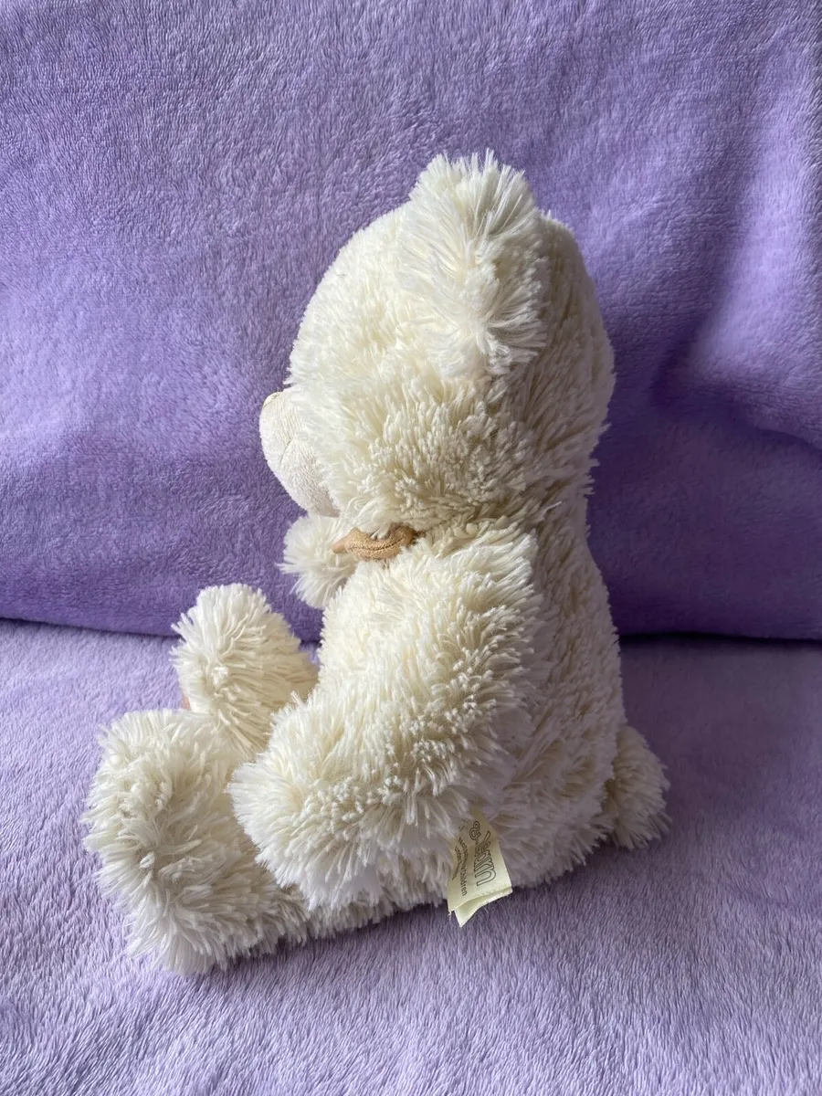 Soft Toy 🧸 Play & Learn White Cream Teddy Bear - Image 4