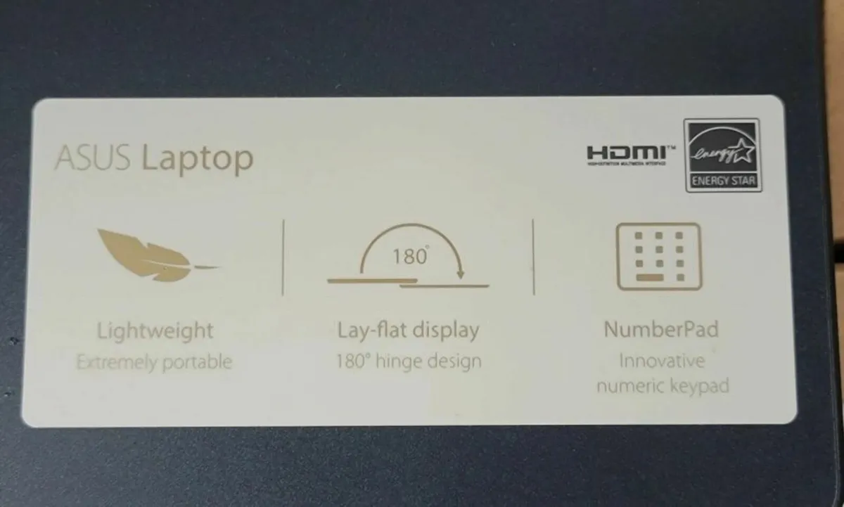 Asus E410 laptop - Image 3