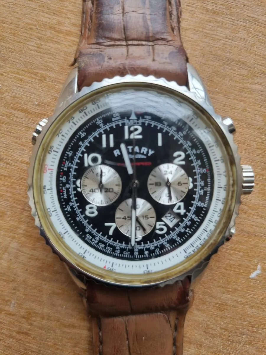 Gents Aviator Style Chronograph - Image 1