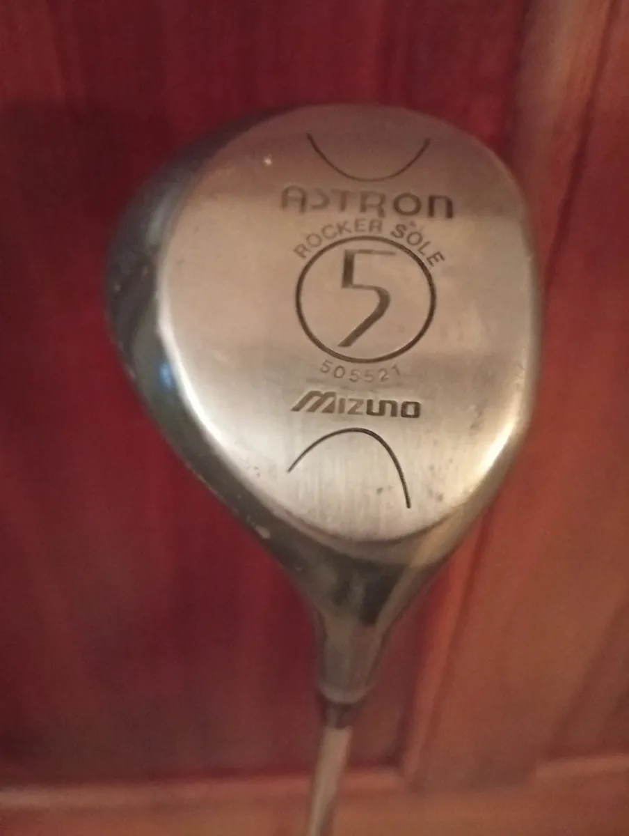 Mizuno Classic Astron 5 Wood Steel Flex R Shaft - Image 2