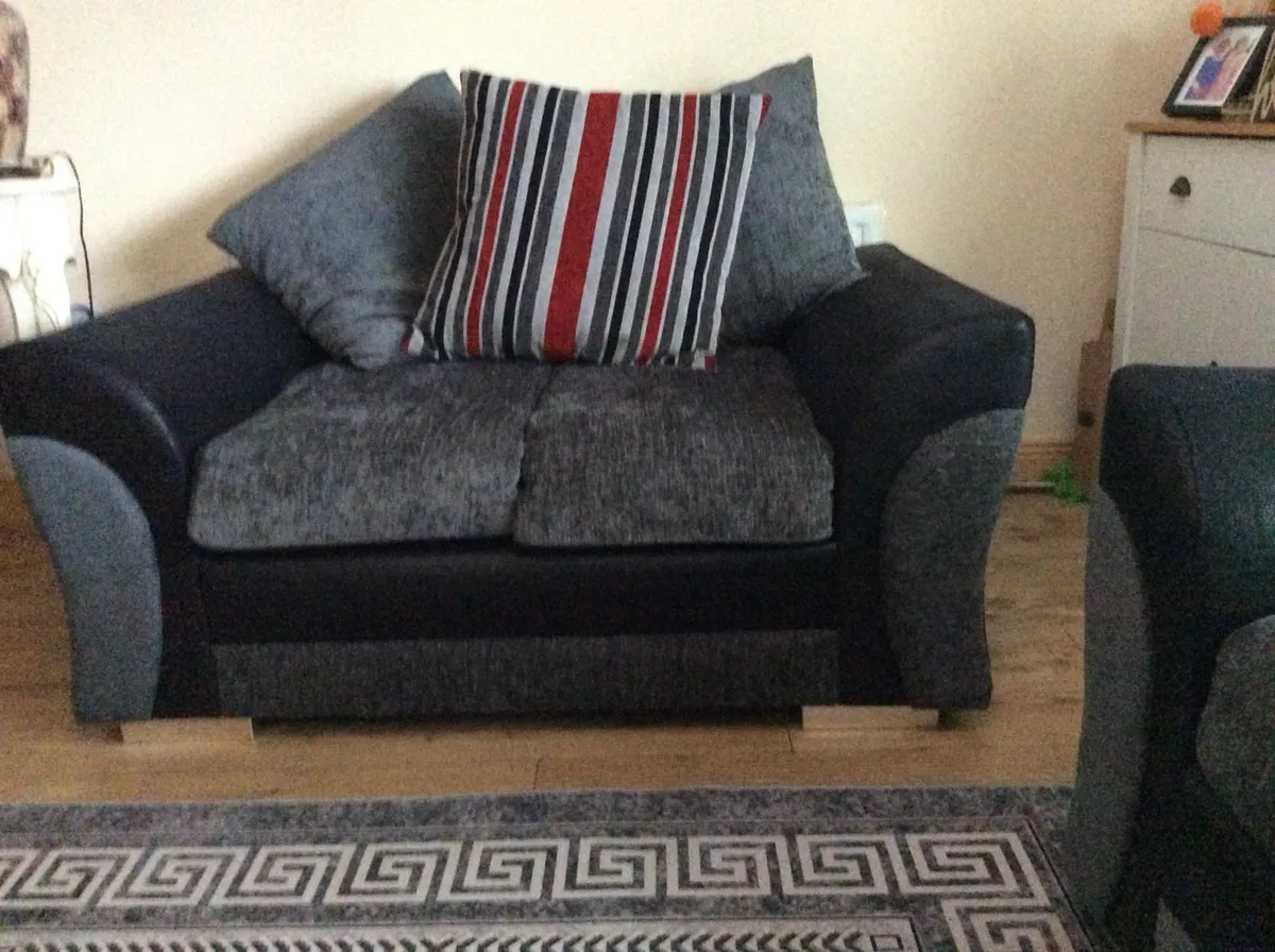Three seater couch and two seater couch - Image 2