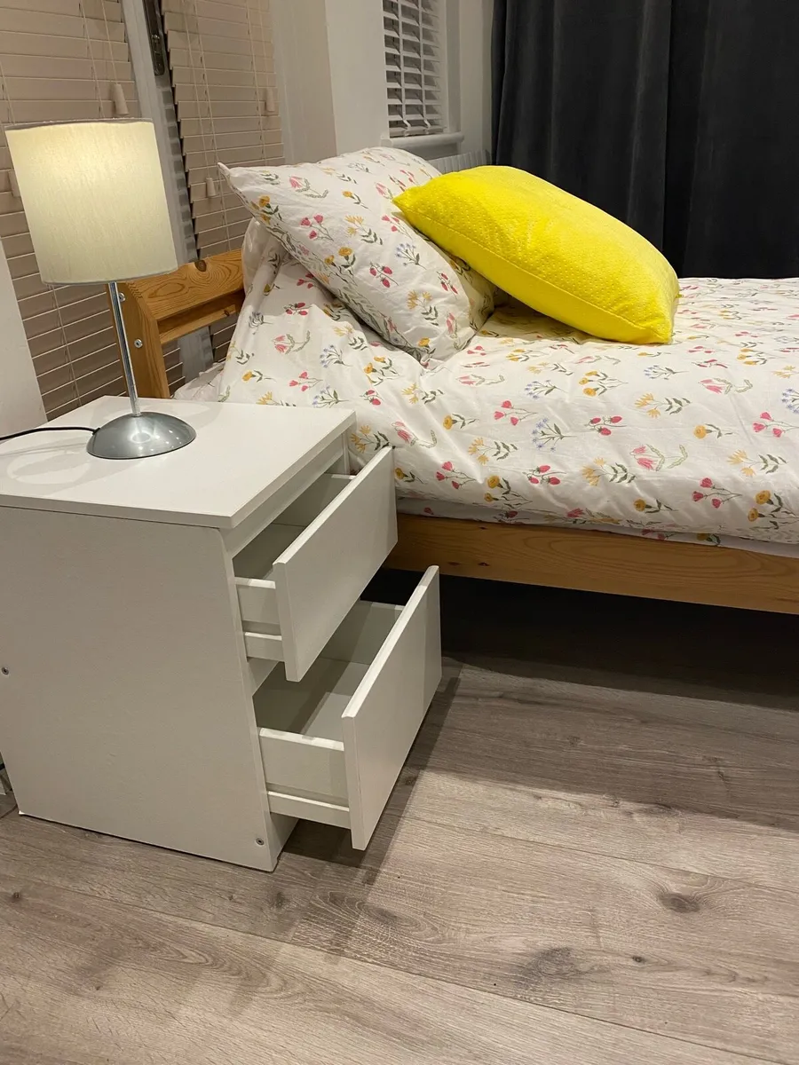 IKEA single bed and locker set - Image 1