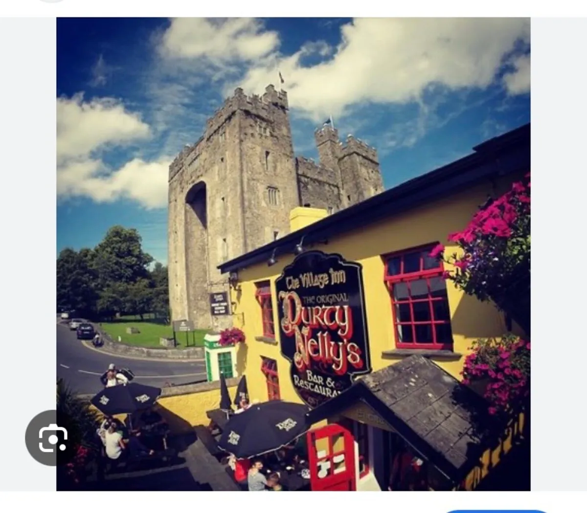 Meal Voucher €80 Bunratty Durty Nellies