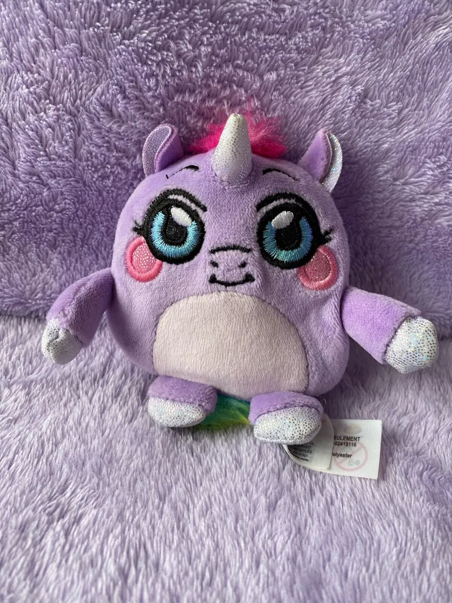 Mush Meez Unicorn Purple Plush Toy - Image 1