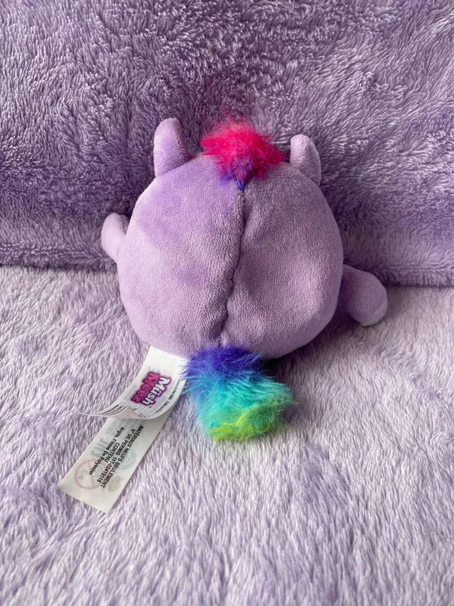 Mush Meez Unicorn Purple Plush Toy - Image 2