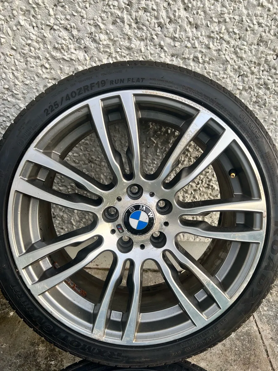 19” bmw m~sport & tyres - Image 1
