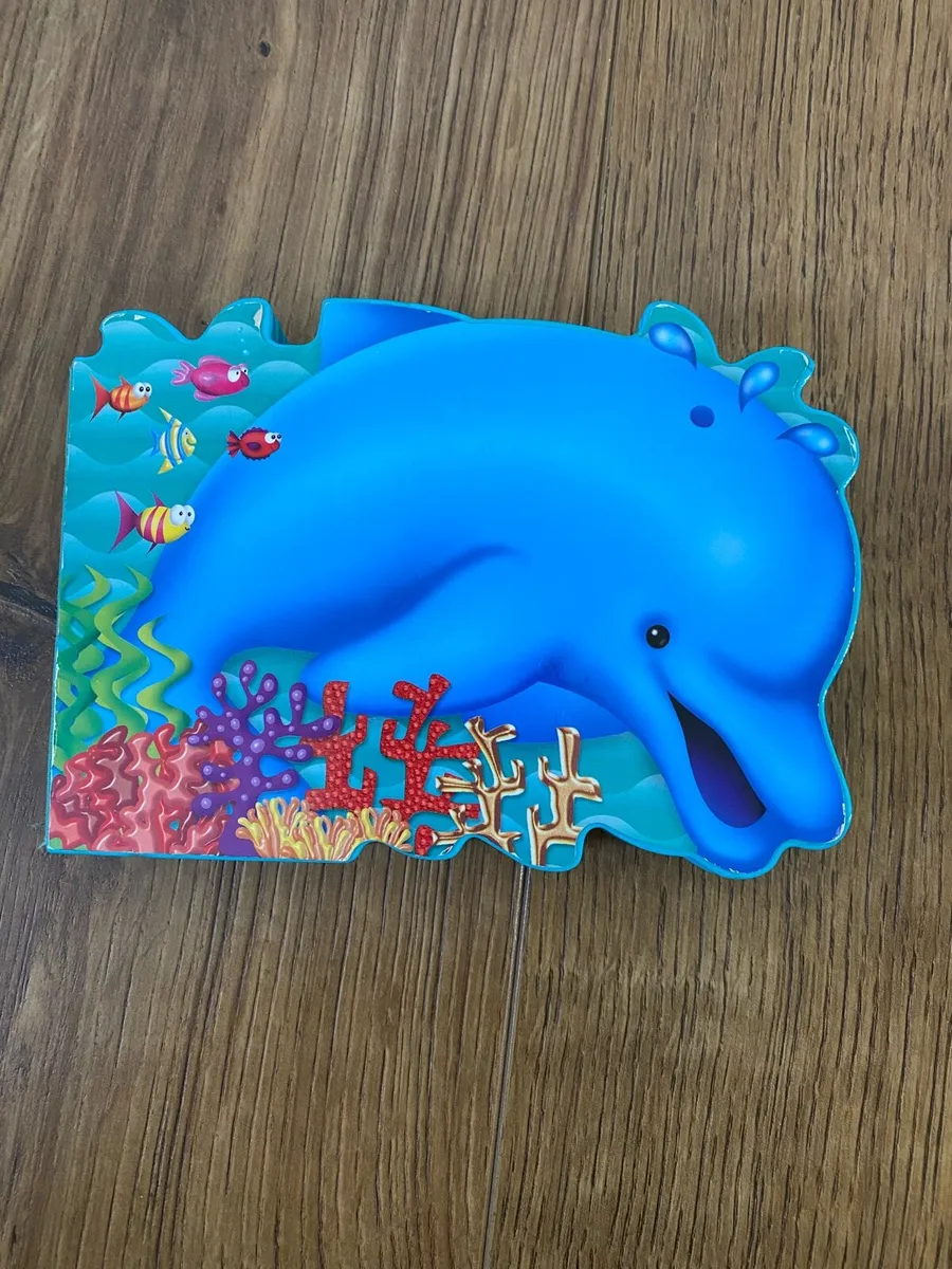 Kid’s Book 📕 Dolphin Chunky Animals Storybook - Image 1