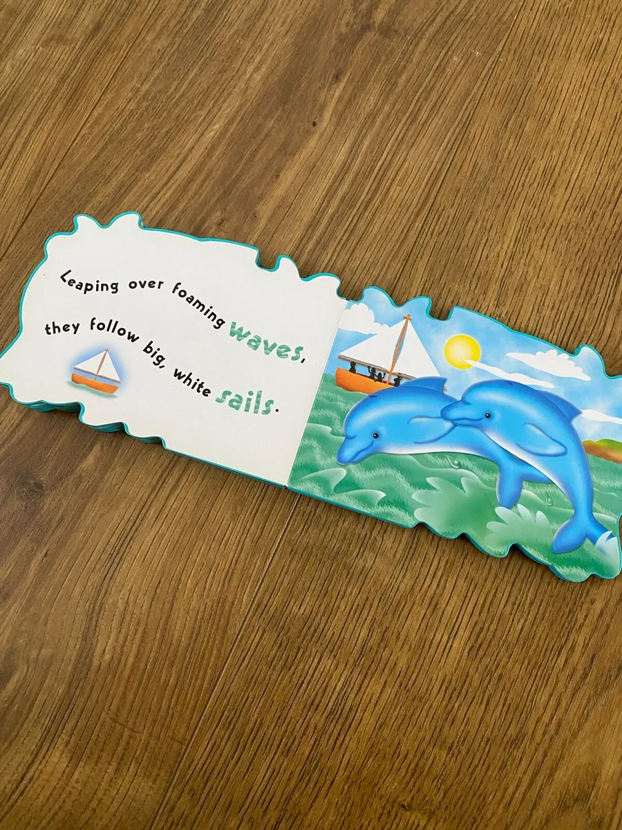 Kid’s Book 📕 Dolphin Chunky Animals Storybook - Image 3