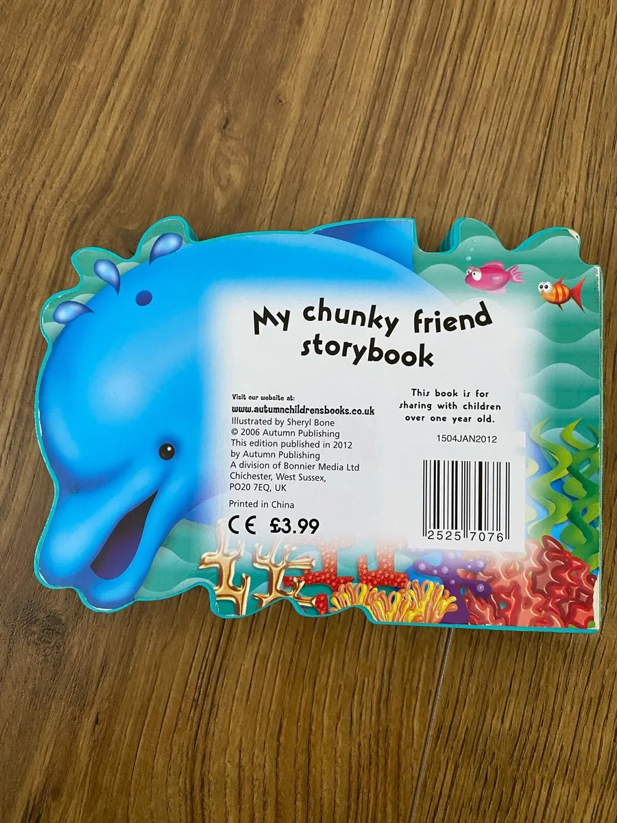 Kid’s Book 📕 Dolphin Chunky Animals Storybook - Image 4