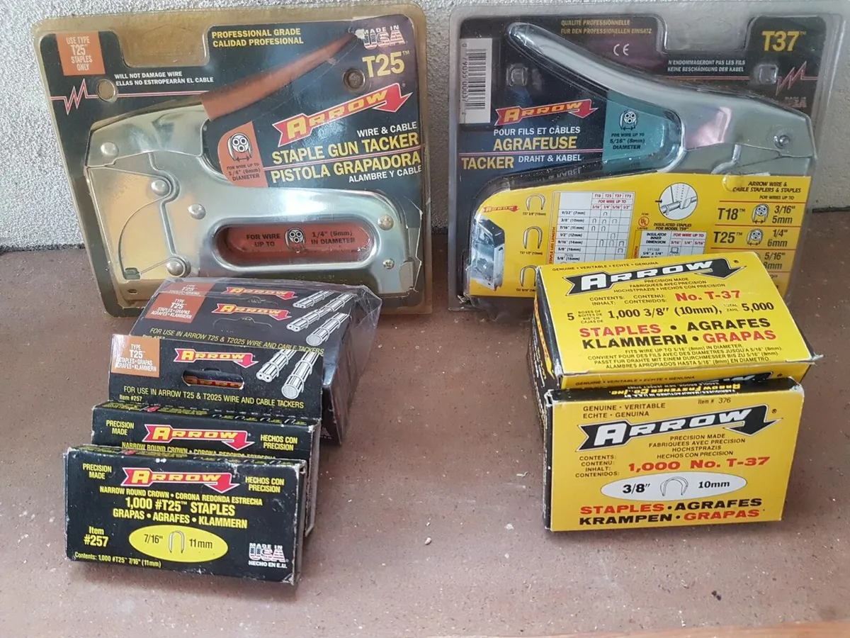 Staple guns for cables - Image 1