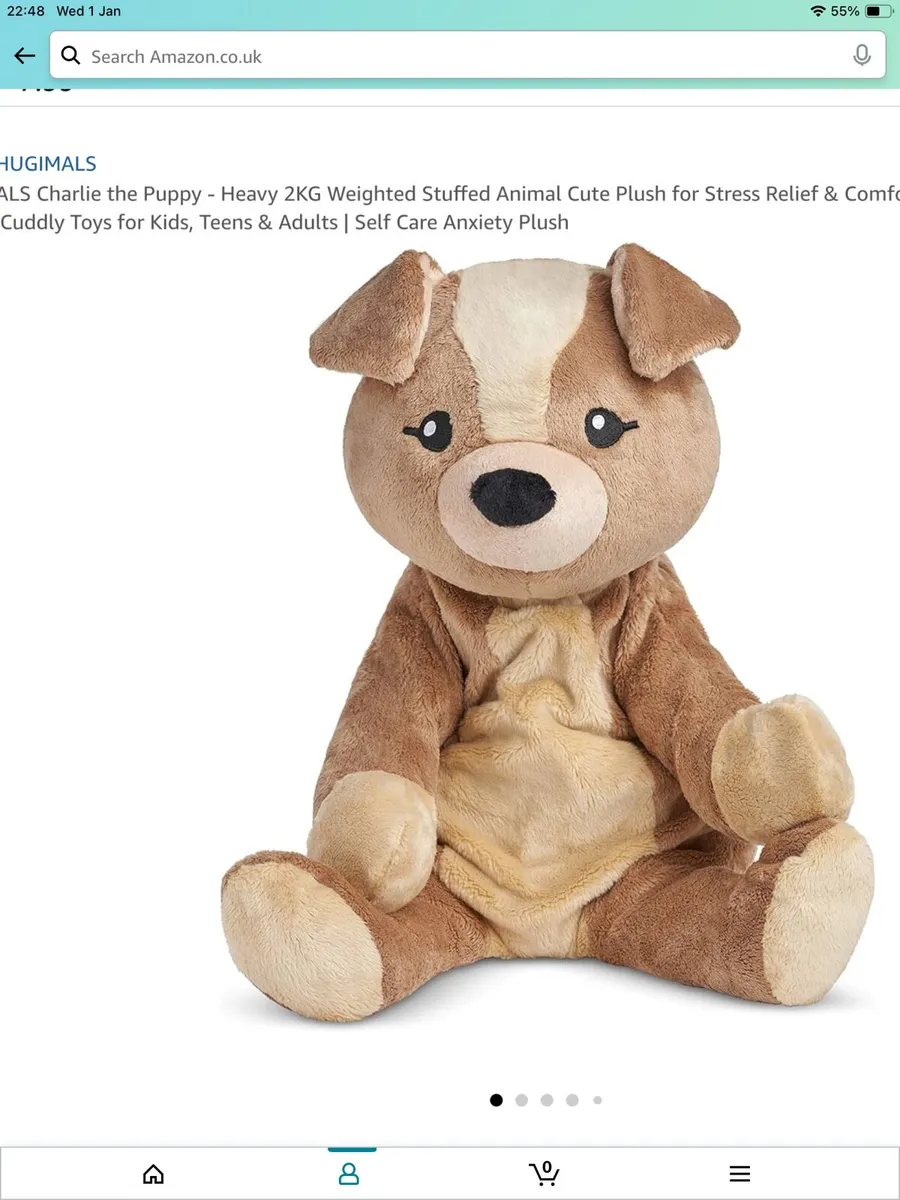 3 BRAND NEW WEIGHTED ANIMAL, PIG Dog Monkey. - Image 4