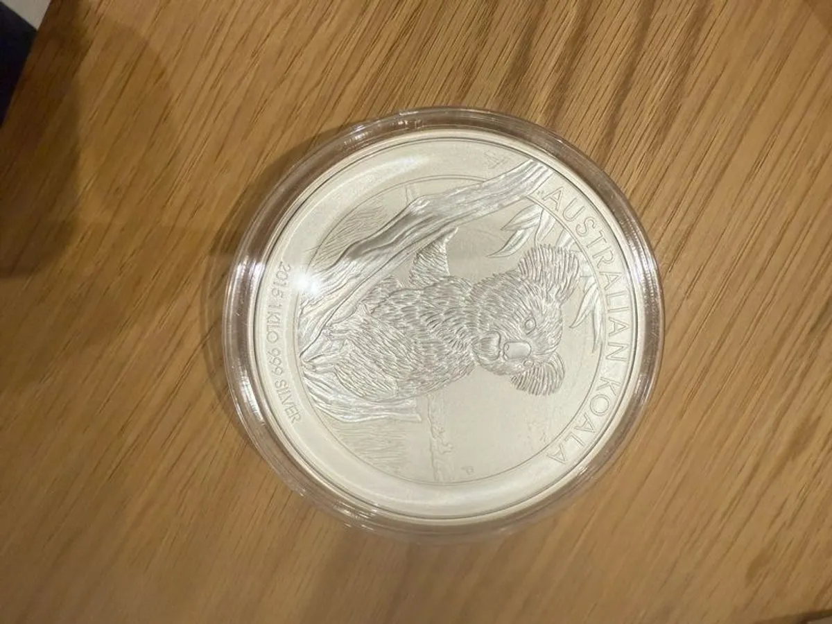 Fine silver 1kg coin bars 999.9 Koala/Kookaburra - Image 3