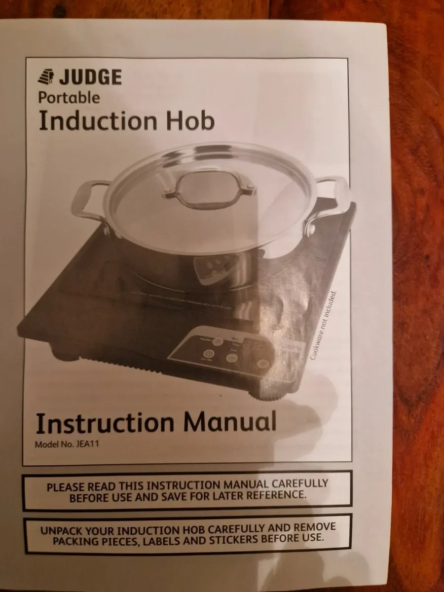 BRAND NEW IN BOX Judge Electrical Induction Hob - Image 3