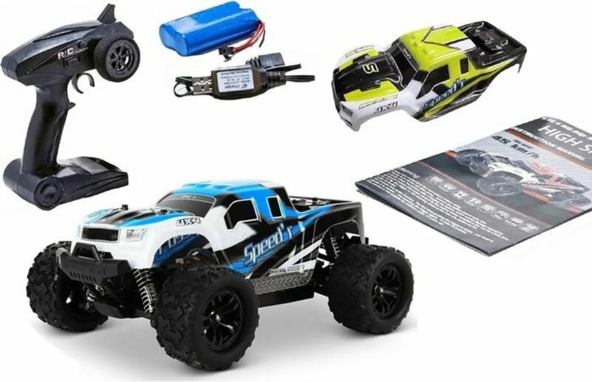 RC Remote Control Car 45 km/h, 1:18, Replacemnet b - Image 3